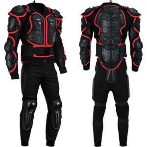 Chaqueta de Motocicleta Blindada para Adultos con Malla Transpirable, Protecciones y Ajuste Regulable para Conducción en Carretera y Turismo - Product Image 1