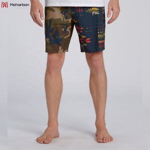 Short de bain d'été décontracté à séchage rapide pour hommes, taille moyenne, pantalon court classique pour hommes avec poche plus grande, service OEM de short de bain de plage - Product Image 3