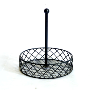 Modern Mixed Material Iron-Wood <b>Paper</b> Towel Holder Metal Table Top Utility Engraved <b>Paper</b> <b>Tissue</b> Holder Geometrical <b>Tissue</b> Rack - Product Image 5