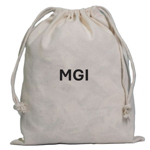 Organic Cotton Printed Muslin Drawstring <b>Bags</b> Custom Logo Large Linen Cotton Dust Packaging <b>Bag</b> for Purse Shoe Handbags Luxury - Product Image 1