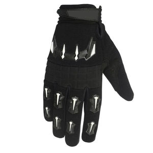 Gants longs pour moto à écran tactile, en cuir véritable, pour hommes, protection pour la course sur route, gants de moto sportifs - Product Image 6