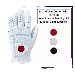 Premium Best Selling Left Hand Cabretta <b>Leather</b> Golf <b>Gloves</b> Customized Logo Stylish Quality Golf <b>Gloves</b> - Product Image 1