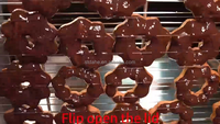 Yufeng Idéal pour les boulangeries Mélange de précision manuelle dans le glaçage au chocolat pour gâteaux avec efficacité semi-automatique dans le glaçage des beignets