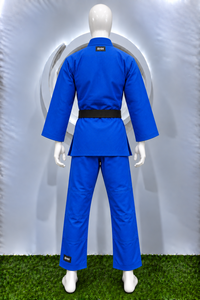 SHH Blue Cotton Judo Gi Uniform for Boys Kids Durable Martial Arts Wear with Black <b>Belt</b> - Product Image 4