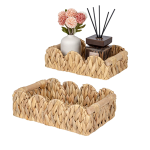 Must-Have Foldable Water Hyacinth Storage <b>Basket</b>, Handicraft Organizing <b>Basket</b> For Home Vietnam Wholesale Supply - Product Image 1