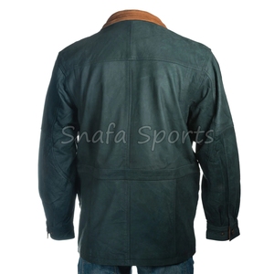 Winter <b>Jacket</b> Elegant Outdoor Winter Warm Thick <b>Sheepskin</b> Lamb Fur Long Shearling Leather <b>Jacket</b> For Men With Fur Design - Product Image 3