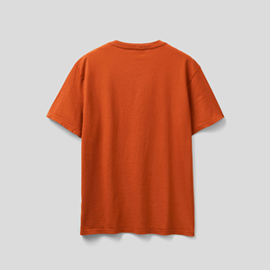 T-shirt pour homme, saison été 2024, 100% coton, col rond, manches courtes, coupe ample, facile à laver, en vente - Product Image 1