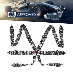 Track Racing TBRACING ECO 6 Point Harness FIA 8853 2016 Approved 3 Inch Shoulder <b>Strap</b> Custom Logo OEM ODM Factory - Product Image 3