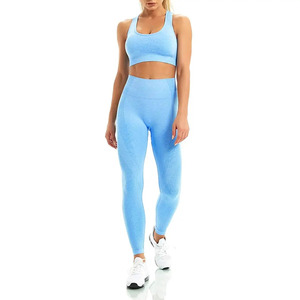 Conjunto de Yoga para Mujer, Estilo Deportivo de Moda, Sostenible, Antiarrugas, Último Diseño, Todos los Colores, Conjunto de Yoga Femenino a la Moda - Product Image 6
