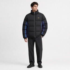 Waterproof Ripstop Shell OEM Private Label Detachable Hood Thermal Winter Men Bubble Puffer Coat - Product Image 4