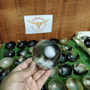 Plato de Servir Hecho a Mano de Cuerno de Buey, Tamaño Extra Pequeño, 3 Pulgadas de Diámetro, Estilo Clásico, Material Natural, a Precio Económico - Product Image 4