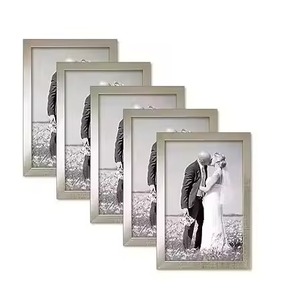 Minimalist Metal Glass <b>Picture</b> <b>Frame</b> Elegant Photo Display Modern Home Decoration - Product Image 3