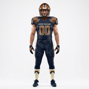 Uniforme de football personnalisé avec des graphismes géométriques modernes et l'image de l'équipe, en maille extensible, en gros - Product Image 6