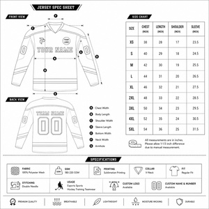 Custom Performance Ice Hockey Uniform Moisture Wicking Team Jersey Sportswear For All Age Groups Private Label Manufacturer - Product Image 6