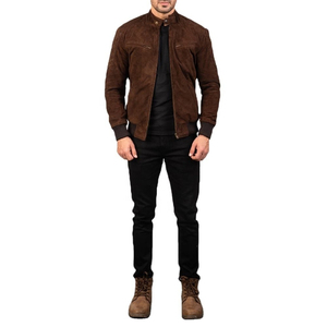 <b>High</b> quality Outdoor Use Men <b>Leather</b> Jacket <b>Top</b> Quality Light Weight Fashion <b>Leather</b> Jacket for Men Available in All Size - Product Image 2
