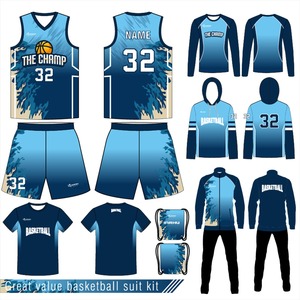 Conjunto de Uniforme de Baloncesto Personalizado con Diseño Libre, Transpirable, para Equipo - Product Image 1