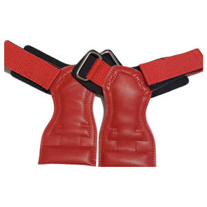 Poignées de gymnastique en cuir synthétique sans doigts avec logo personnalisé, coussinets de gymnastique en carbone pour les sports de gymnastique - Product Image 4