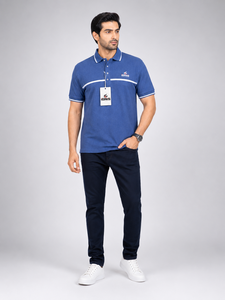 Men Polo <b>Shirt</b> Soft Breathable Cotton Blend <b>Collared</b> <b>T</b> <b>Shirt</b> Lightweight Comfortable Casual Clothing For Office Travel Sports - Product Image 1