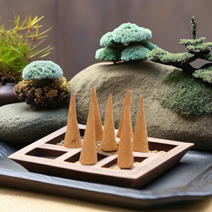 Meilleur cône d'encens brut parfumé à l'anis étoilé, 1 pouce, parfum naturel, certifié ISO, emballage en vrac toutes saisons - Product Image 1