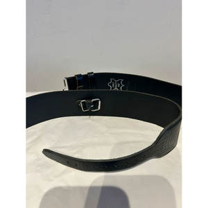 Cinturón de Cuero Negro Grabado 2026, Ajustable, Tradicional, de Primera Calidad, para Kilt de Highlanders, Venta al Por Mayor - Product Image 5