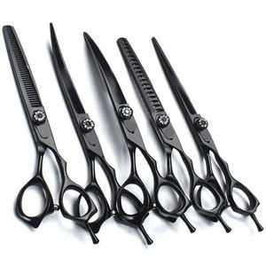 Professional 440c Stainless Steel Pet Beauty Shears & Grooming Scissors Set for <b>Dogs</b> Right-Handed Blunt Tip 32 Teeth Custom Logo - Product Image 5