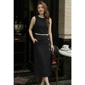 Robe élégante et décontractée pour femme, 100 % coton respirant, coupe naturelle, idéale pour le bureau et le quotidien, service OEM - Product Image 4