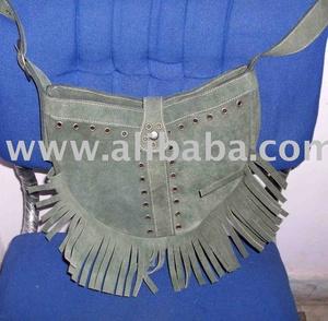 Bolso de montar de gamuza para mujer de nuevo diseño. - Product Image 2