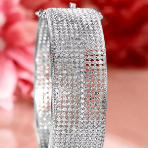 Cadena de Diamantes de Laboratorio IGI de Lujo, Joyería Fina Personalizable para Mujer, Brazalete de Diamantes en Oro de 10/14/18K - Product Image 1