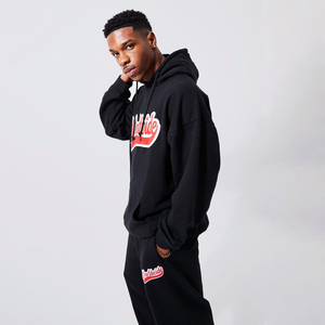 Conjunto Deportivo Unisex Personalizado con Logotipo, de Forro Polar para Invierno, 100% Algodón, Grueso, de Secado Rápido, Pantalones Deportivos y Sudadera con Capucha, para Adultos, Diseño Sólido - Product Image 3