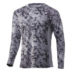 Fabricant OEM sur mesure en gros, protection UV, chemise à capuche de pêche en polyester sublimé, fournisseur en vrac, marque privée - Product Image 6