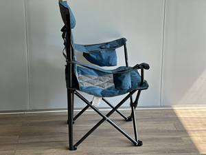Fauteuil inclinable pliant léger en acier inoxydable HG VIETNAM, design moderne, pour jardin, extérieur, camping, écologique, portable et confortable - Product Image 5