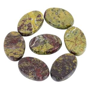 Hecho a mano 50mm dragón sangre jaspe cristal Feng Shui estilo figurita decoración colección ágata cuarzo piedra preciosa grabada mascota palmas - Product Image 2