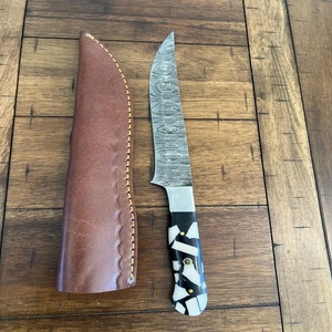 Couteau de chef artisanal de qualité industrielle en acier inoxydable de luxe, couteau utilitaire de cuisine, couteau à découper, tranchant comme une lame de rasoir, TARJ ENTERPRISES - Product Image 1