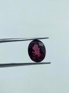 Pierre de grenat rhodolite naturelle de qualité supérieure, pierre précieuse en vrac, taille ovale, 2,79 carats, pour la fabrication de bijoux - Product Image 2
