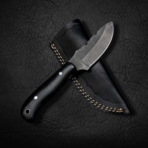High Quality DIY Mini Handmade Damascus Steel Wood Handle <b>Kitchen</b> <b>Knife</b> Skimmer OBM Customizable Stock - Product Image 5
