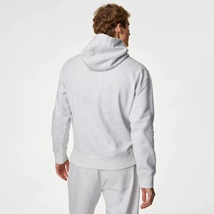 New Arrived Regular Fit Heavyweight High Quality 100% Cotton Luxury Thick Cotton Men's Hoodies Autumn Customized OEM ODM service - Product Image 2