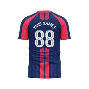 Ensemble de vêtements de sport respirant, extensible dans quatre directions, imprimé, sans couture, en spandex/polyester, personnalisé OEM ODM, pour le football, la course à pied, le golf - Product Image 6