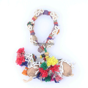 Rare Wholesale Indian <b>Gold</b> Supplier Antique Indian Vintage Authentic Banjara Tribal Armlet <b>Bracelet</b> Anklet Tassel Belly WB018 - Product Image 4
