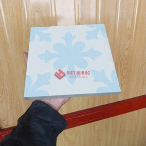 Carrelage en ciment 190x190mm pour décoration murale extérieure moderne - Product Image 2