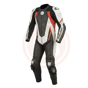 Traje de Motociclista Amarillo-Blanco Nuevo a Precio Económico al por Mayor, Traje de Carreras de Cuero de una Pieza Transpirable con Parches - Product Image 2