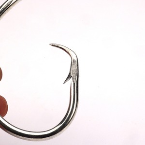 [Yooseung Industrial] Sharp Barbed Circle <b>Hook</b> Heavy Duty Forged Stainless Steel Offset Tuna Big <b>Game</b> Fishhook - Product Image 2