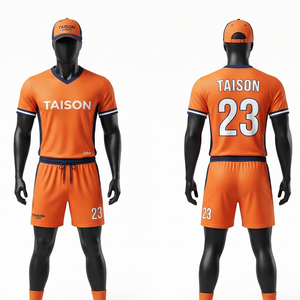 เสื้อทำงานแขนสั้นผ้าโพลีเอสเตอร์อินเตอร์ล็อคพรีเมียม 240gsm สีกรมท่า แดง ขาว ดีไซน์แผงสี พร้อมโลโก้ด้านหน้าแบบรีดร้อนตามสั่ง - Product Image 6