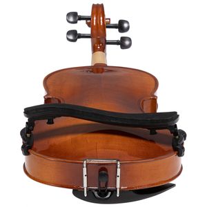 Glarry GV402 Kit di violino acustico 4/4 vernice naturale custodia quadrata 2 archi 3 1 tono sintonizzatore digitale metronomo - Product Image 6