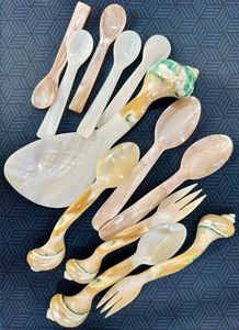 Cuillères de service en nacre naturelle artisanales de qualité supérieure, fournisseur en gros, prix d'usine - Product Image 2