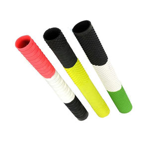 Empuñadura de Bate de Cricket Avanzada, Antideslizante, Absorbente de Impactos, de Goma, Cómoda, Duradera, de Larga Duración, Diseño Innovador, Arcoíris - Product Image 4