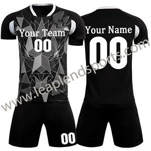 Conjuntos de Uniformes de Fútbol Unisex Transpirables y Cómodos para Adultos - Manga Corta, Ligeros y de Secado Rápido - Product Image 1