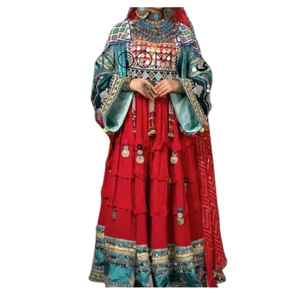 Vente flash : Meilleure robe afghane Kuchi, robe ethnique afghane faite à la main, robe traditionnelle pour femmes, culture afghane, vente en gros - Product Image 1