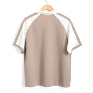 เสื้อเชิ้ตผู้ชายคลาสสิกสั่งทำขายส่ง ปิดกระดุมสองเม็ด ผ้าปิเก้ ระบายอากาศได้ดี แขนสั้น โพลีเอสเตอร์/คอตตอน สำหรับกิจกรรมกลางแจ้ง - Product Image 2