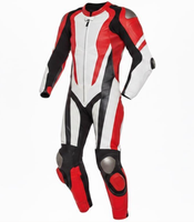 Traje de Motociclismo Personalizado para Hombre, de Cuero, de Una Pieza, para Motocicleta Deportiva, Ropa Protectora para Motociclista, Armadura Corporal