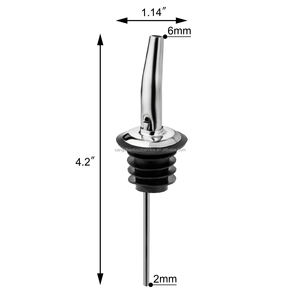Metal Henry Foodservice Easy To Use Olive Oil Bottle Pourer Stainless Steel <b>Wine</b> <b>Stoppers</b> - Product Image 2